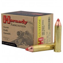 Cartuccia Hornady 460 S&W Magnum FTX 200 gr.