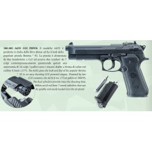 Pistola a co2 AG92 doppia bomboletta e doppio tamburo 4,5mm lib.vendita (Kimar)