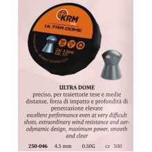 Piombini UDP Ultra Dome cal. 4,5mm 0.50g conf. 500 pezzi (KRM)