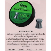 Piombini SMP Super Match cal. 4,5mm 0.50g conf. 500 pezzi (KRM)