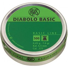 Piombini RWS Diablo Basic cal 4,5mm 0,45gr conf. 500 pezzi