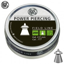 Piombini RWS Power Piercing cal 4,5mm 0,58gr conf. 200 pezzi