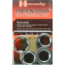 Tre Bushing per Dies + uno convertitore Lock-N-Load - 044099 (Hornady)