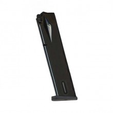 Caricatore standard per Beretta serie 90FS 20 colpi nero lucido-fondello gomma 