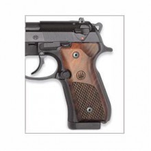 Guancette in Noce logo Beretta per serie 92/96/98 