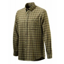 Classica camicia Sport button down in flanella Giallo/Marr Tg. L (Beretta)