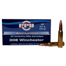 Munizioni 308 Winchester SP 150gr conf. 20 pezzi (Prvi Partizan)