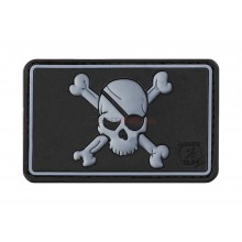 Patch in gomma Pirate Skull SWAT