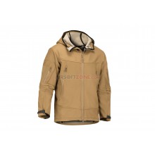 Giubbetto Harpagus Softshell Hoody Coyote Tg. L (Claw Gear)