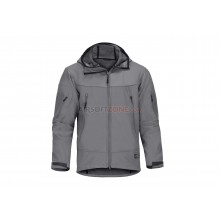 Giubbetto Harpagus Softshell Hoody Solid Rock Grigio Tg. L (Claw Gear)