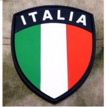 Patch Scudetto Italia in gomma