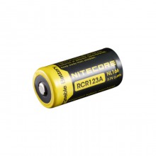 Batteria RCR123 3.7v 650mAh (Nitecore)