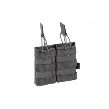 Tasca Doppia 5.56 2x Double Direct Action Mag Pouch Wolf Grey (Invader Gear)