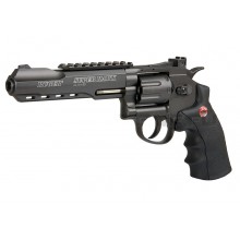 Pistola a co2 Revolver SuperHawk Nero 6