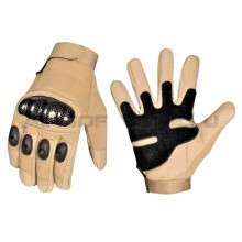 Guanti Raptor con protezioni Coyote Brown Tg. L (Invader Gear)