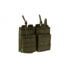 Tasca portacaricatori 4 tasche per M4/M16 in cordura OD (Claw Gear)