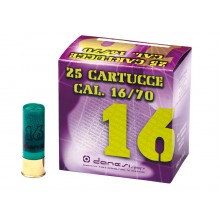 Cartuccia La Sedici cal. 16 B. Feltro T3 32gr Piombo 8 conf. 25 pz (Danesi)