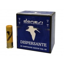 Cartucce Danesi Dispersante cal. 20 30gr T3 Piombo 7,5/9/10 conf. 25 pz.