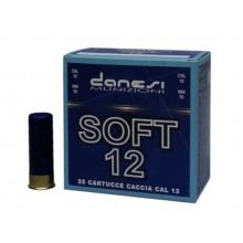 Cartucce Danesi Soft cal.12 T2 B.F. 18gr Piombo 7,5/9,5/11 conf. 25 pz.