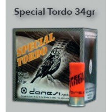 Cartuccia Special Tordo cal 12 T3 34gr Piombo mix 9/10 conf. 25 pezzi (Danesi)