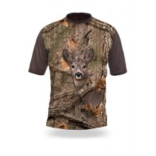 Maglia a maniche corte Roe Deer - Capriolo 3D T-Shirt - 1003 (Hillman)