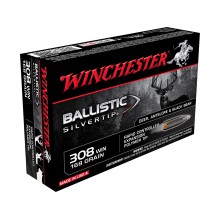 Cartuccia carabina Ballistic SilverTip cal. 308Win 168g conf. 20 pz (Winchester)