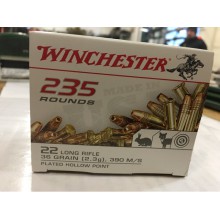 Munizioni Winchester Cal.22LR Super-x 36gr LHP conf. 235 pezzi (Winchester)