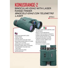 Binocolo Telemetro KonusRange-2 10x42 (7311)