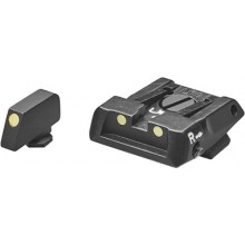 Tacca di mira regolabile e mirino LPA LUMINOVA  per Glock 17,19,20,21,ecc 