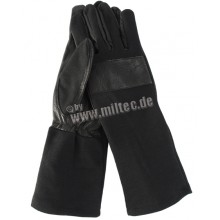 Guanti in pelle/nomex Nero Tg. L (Mil-Tec)