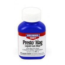 Birchwood Presto Mag gun blue, brunitore liquido per acciaio. 90ml.