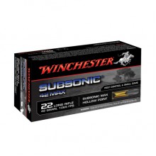 Munizione Winchester Subsonic Max cal. 22LR 42gr. conf. 50 pezzi 