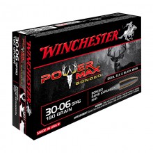 Munizione Winchester power Max Bonded 180gr. cal. 30.06 Spr. conf. 20 pz