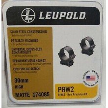 Coppia di anelli Diametro 30mm PRW2 Alti Opachi 174085 (Leupold)