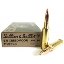 Munizione 6,5 Creedmoor FMJ 140grs 20pz (S&B)