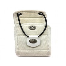 Porta radio universale in cordura bianco (Vega Holster)