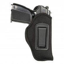 Fondina int. materiale sint. antiscivolo - clip polimero Glock 43 e similari