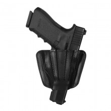 Fondina in cuoio per arma corta con clip M/Auto (Vega Holster)