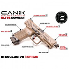 Pistola Canik TP9 Elite Combat Desert cal. 9x21+ Fondina (Canik)